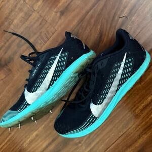 Womens Nike Zoom Rival XC Cross Country Spiked Running Shoes Size 8 - used
